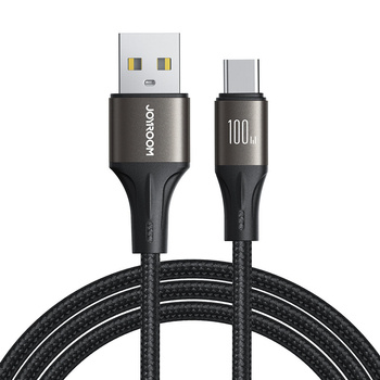 Kabel USB typ-C 100W 3m Joyroom czarny